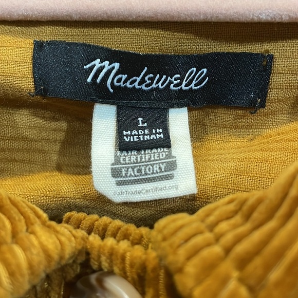 Madewell The Oversized Jean Jacket: Corduroy Edition - Picture 10 of 11